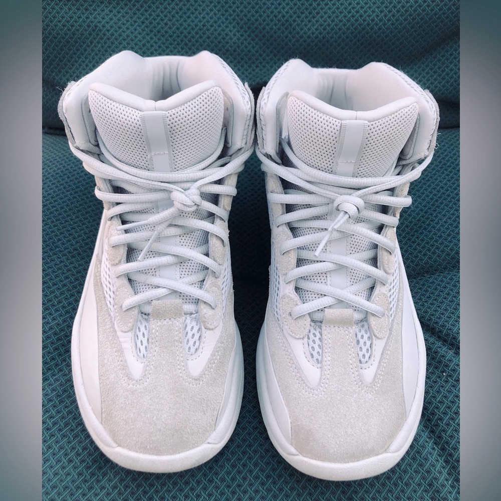 Adidas Yeezy desert boot ‘Salt’. Sz 9.5 mens *Like New - Picture 3 of 6